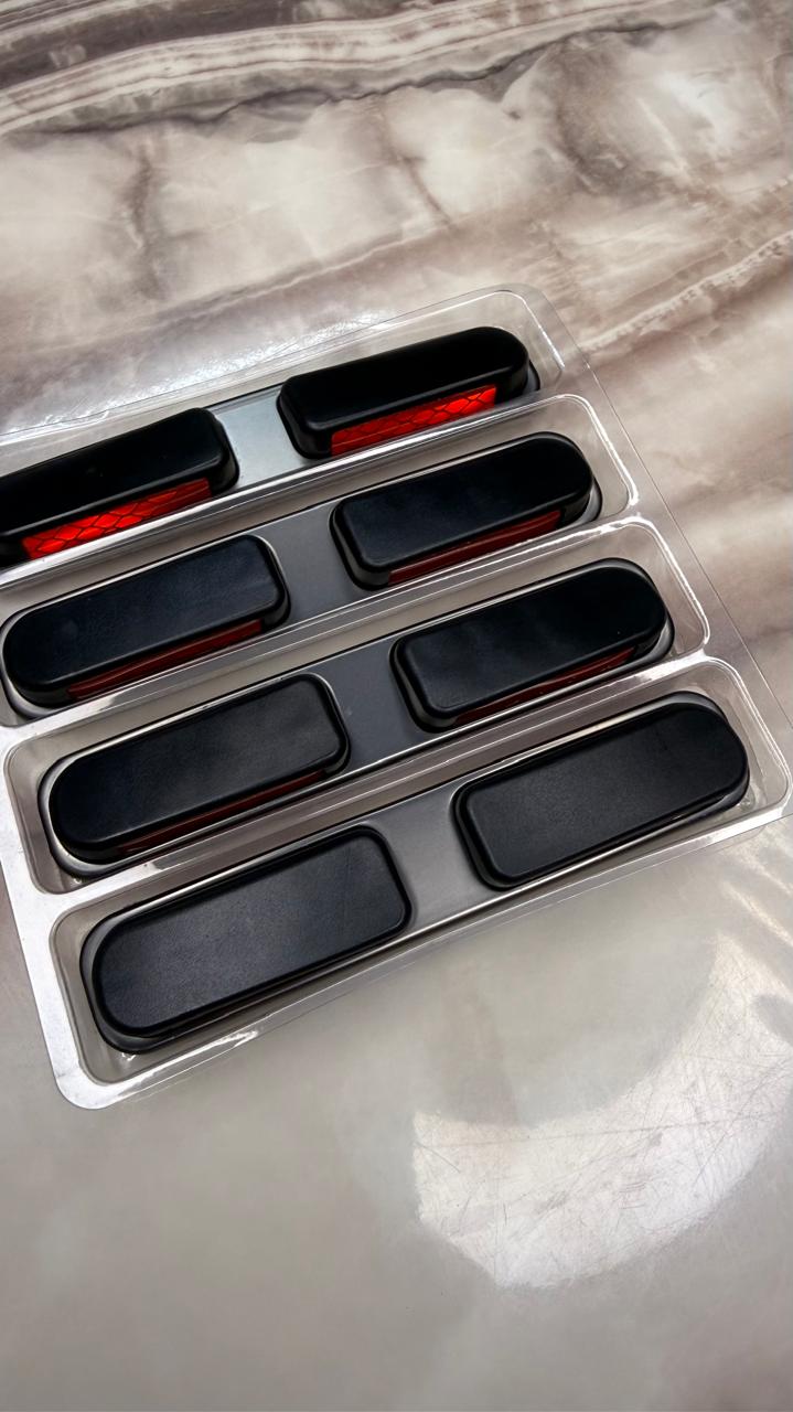 Car Door Edge Guard Protector Strips – Universal Anti-Collision Scratch Protection Trim for Car Doors, Set of 4,