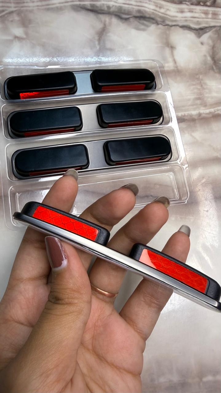 Car Door Edge Guard Protector Strips – Universal Anti-Collision Scratch Protection Trim for Car Doors, Set of 4,