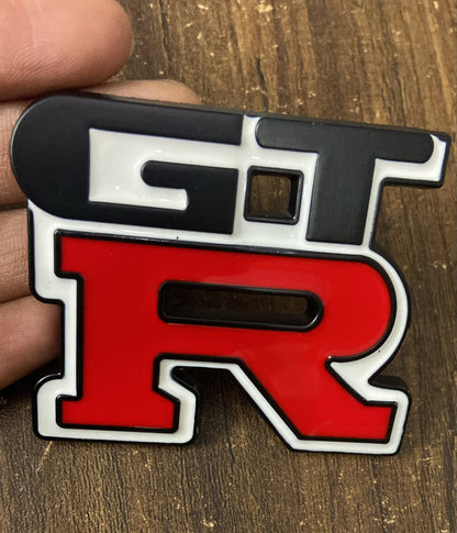 GT-R 3D Metal Car Emblem Badge Premium  Logo Sticker