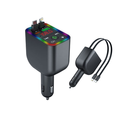 CAR-Y3 Super Fast Charge 4-in-1 Car FM Transmitter