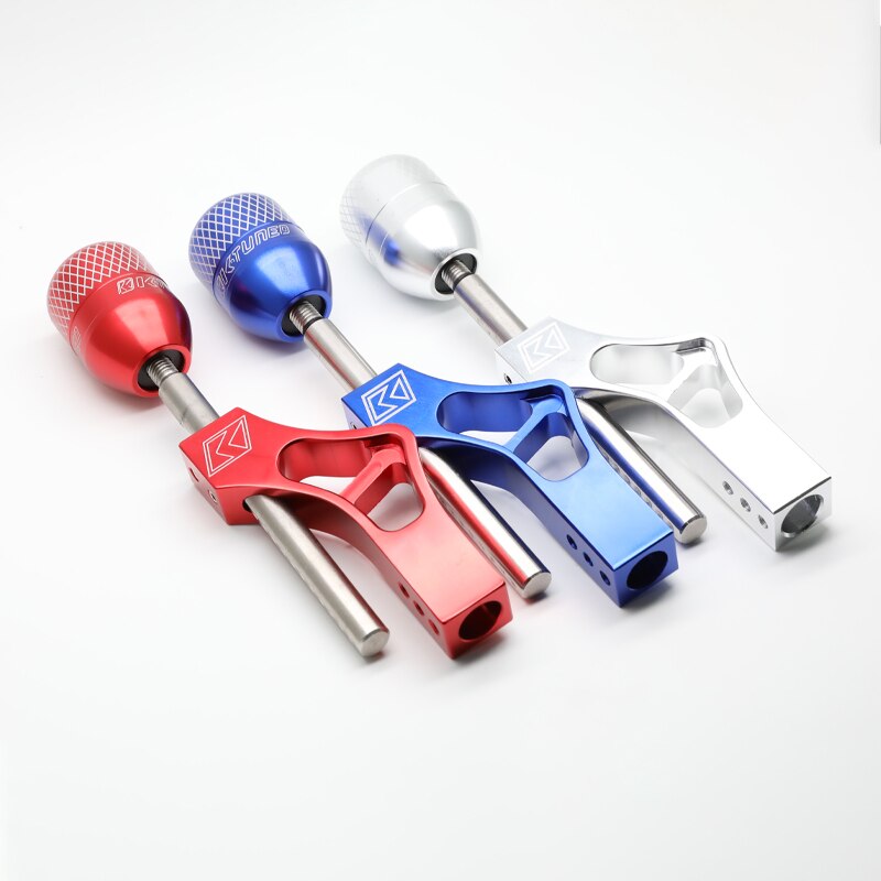 Aluminum Car Gear Extender With Gear Shift Knob for Honda Civic Integra CRX B16 B1 D Series Adjustable Lever Shifter Extender