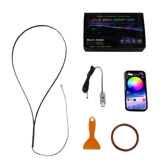Caroxygen Dashbord Ambient Light Magic Trim Led Car Decorative Interior Light K4 Car Light Accessories Ambient Light