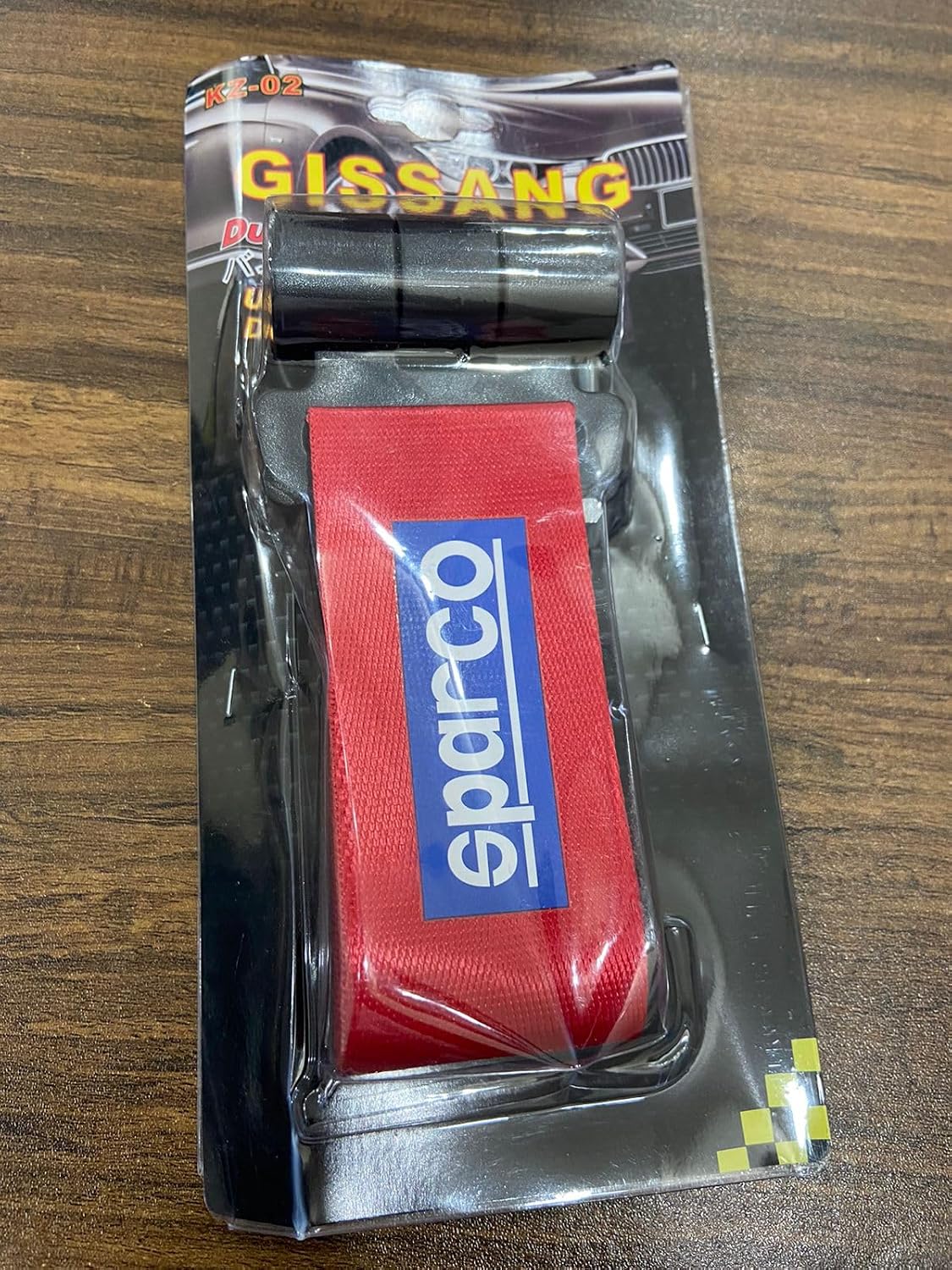Caroxygen Rear Tow Strap Tow Hook Towing Belt
