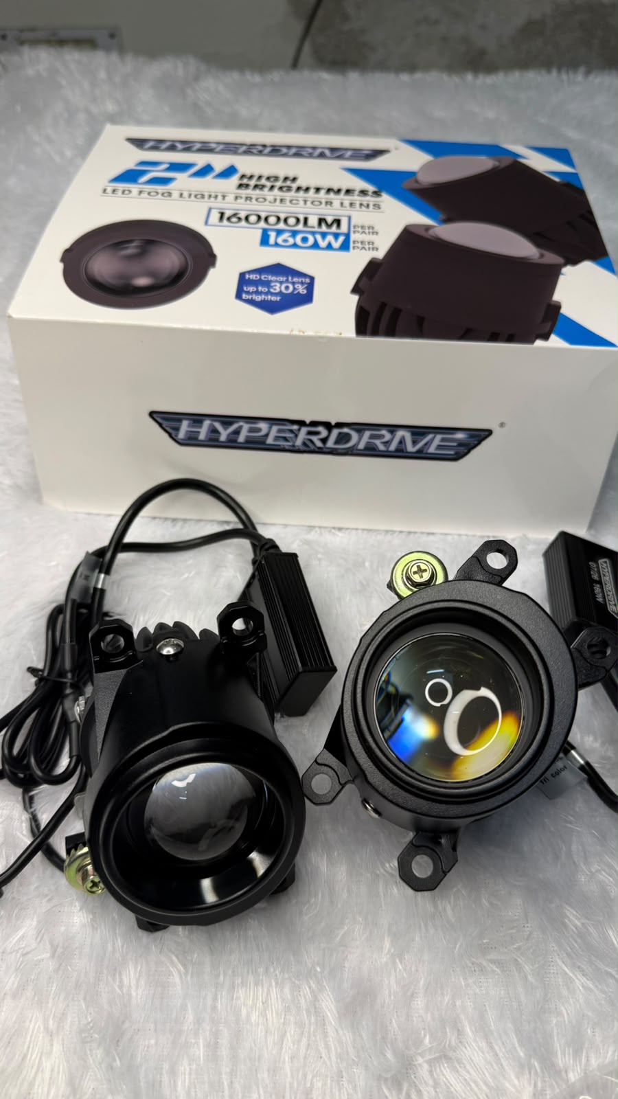 Hyperdrive 2-Inch High Brightness 160 W  Fog Light Projector