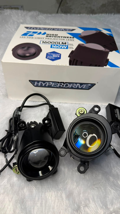 Hyperdrive 2-Inch High Brightness 160 W  Fog Light Projector