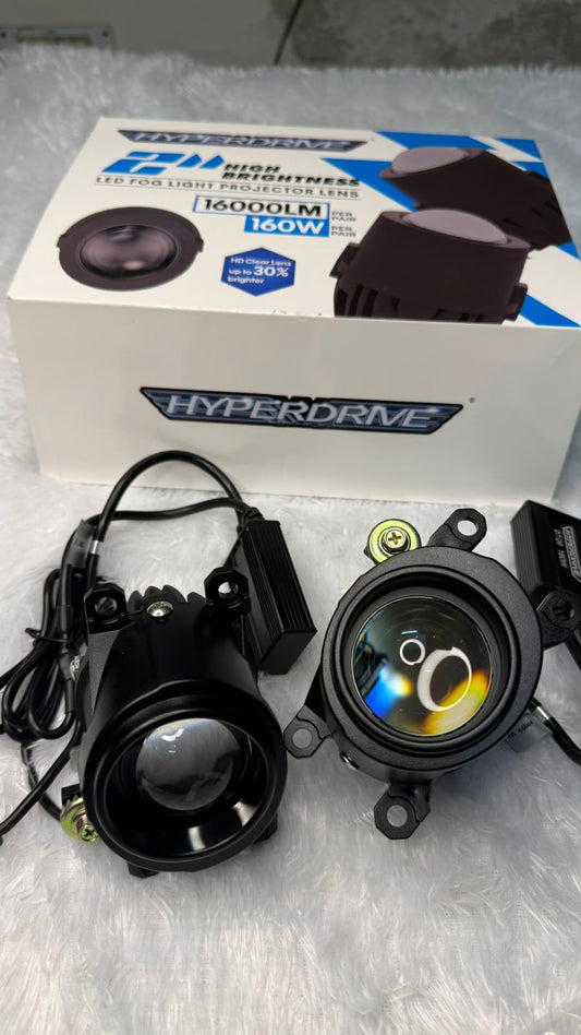 Hyperdrive 2-Inch High Brightness 160 W  Fog Light Projector