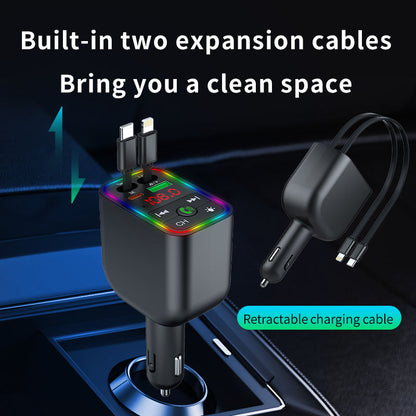 CAR-Y3 Super Fast Charge 4-in-1 Car FM Transmitter