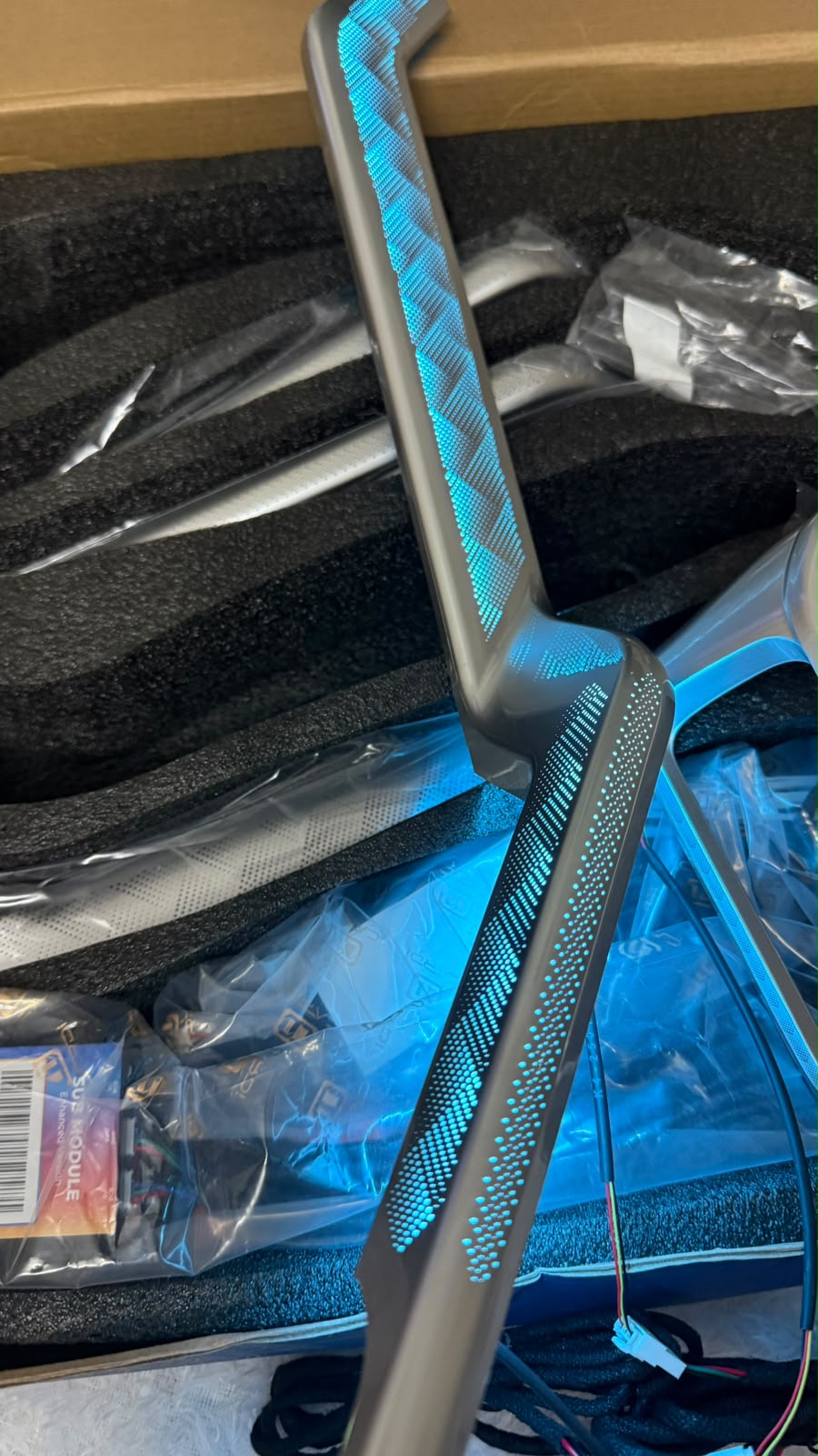 Cardi Ambient Light  Innova Hycross OEM Based Ambient Silver Light Year Model (2023-2024)- 1 Year Warranty