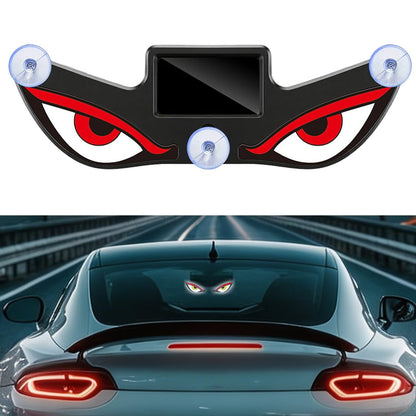 Caroxygen Solar Powered Devil Eyes Light for Car Rear Window Light for Night Driving & Styling