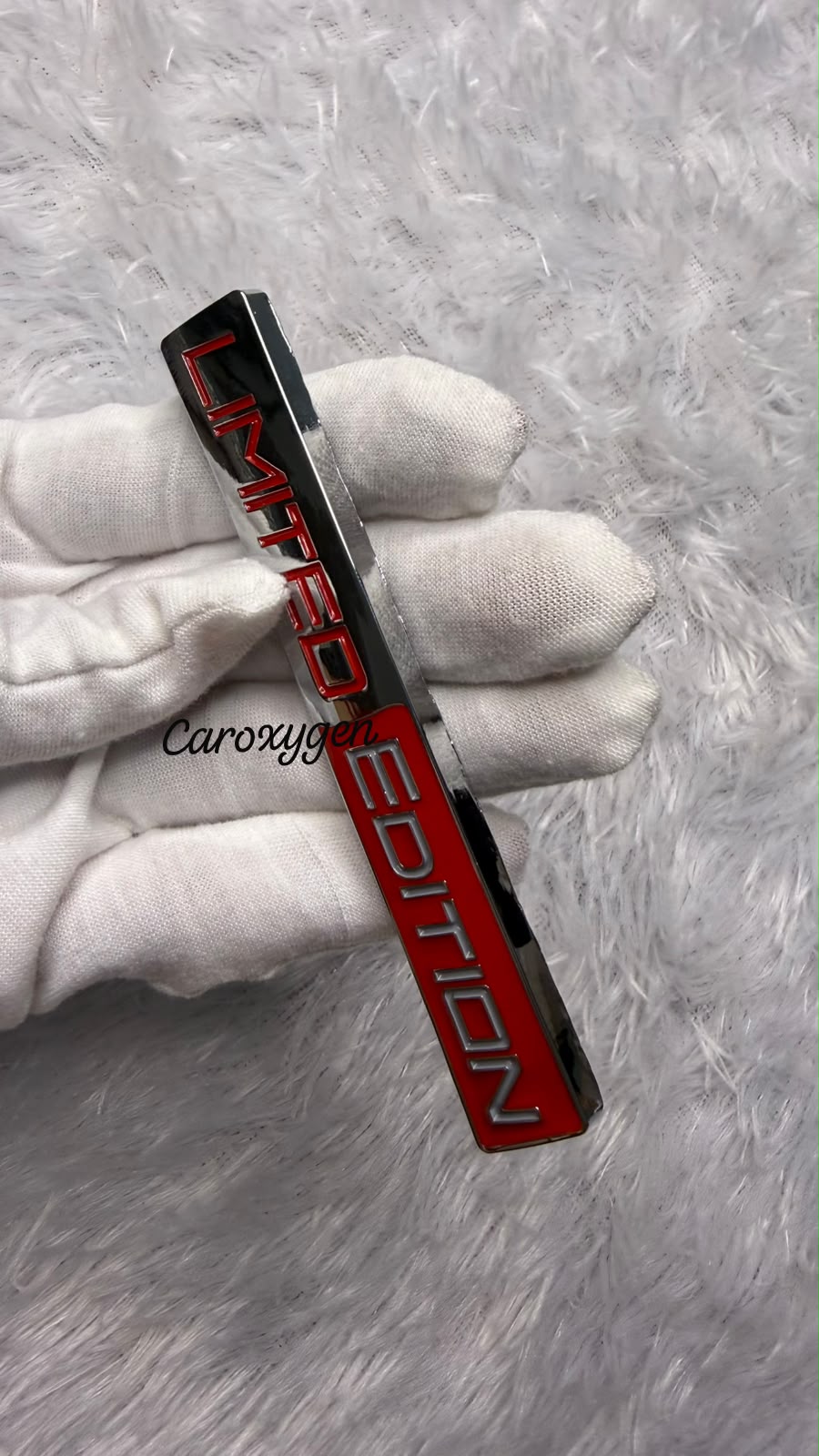 Caroxygen Premium Limited Editiion Metal Car Sticker