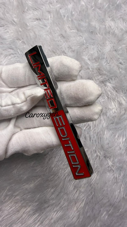 Caroxygen Premium Limited Editiion Metal Car Sticker
