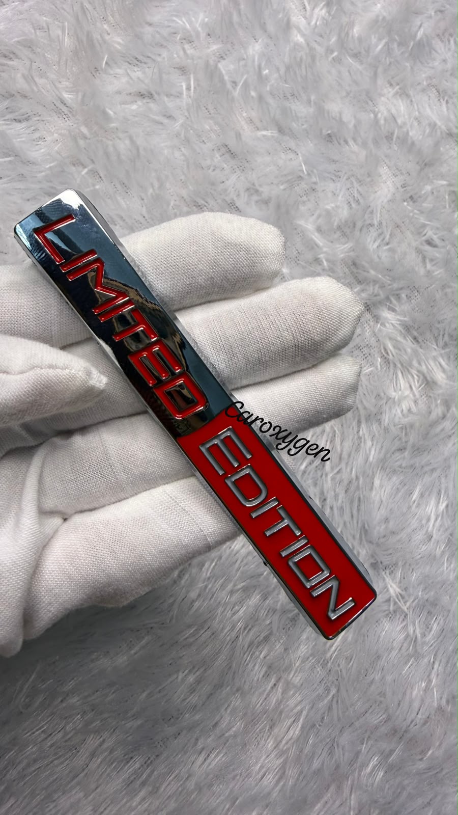 Caroxygen Premium Limited Editiion Metal Car Sticker