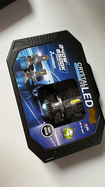 Caroxygen Crystal LED Headlight Bulb - pack of 2