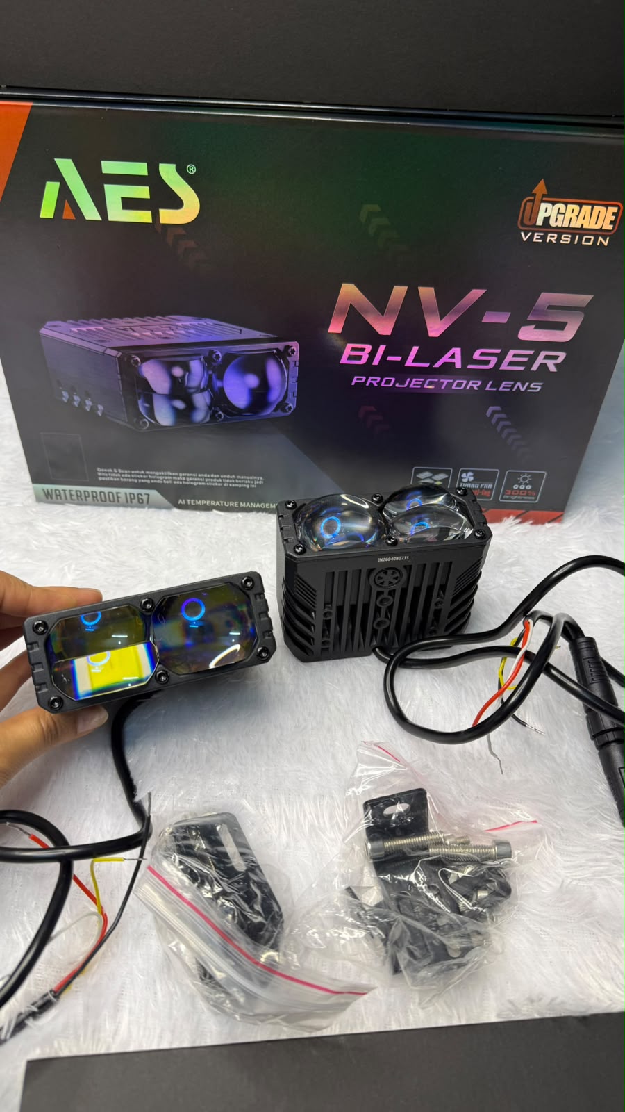 AES NV-5 BI-LASER Projector Lens -1 year warrenty