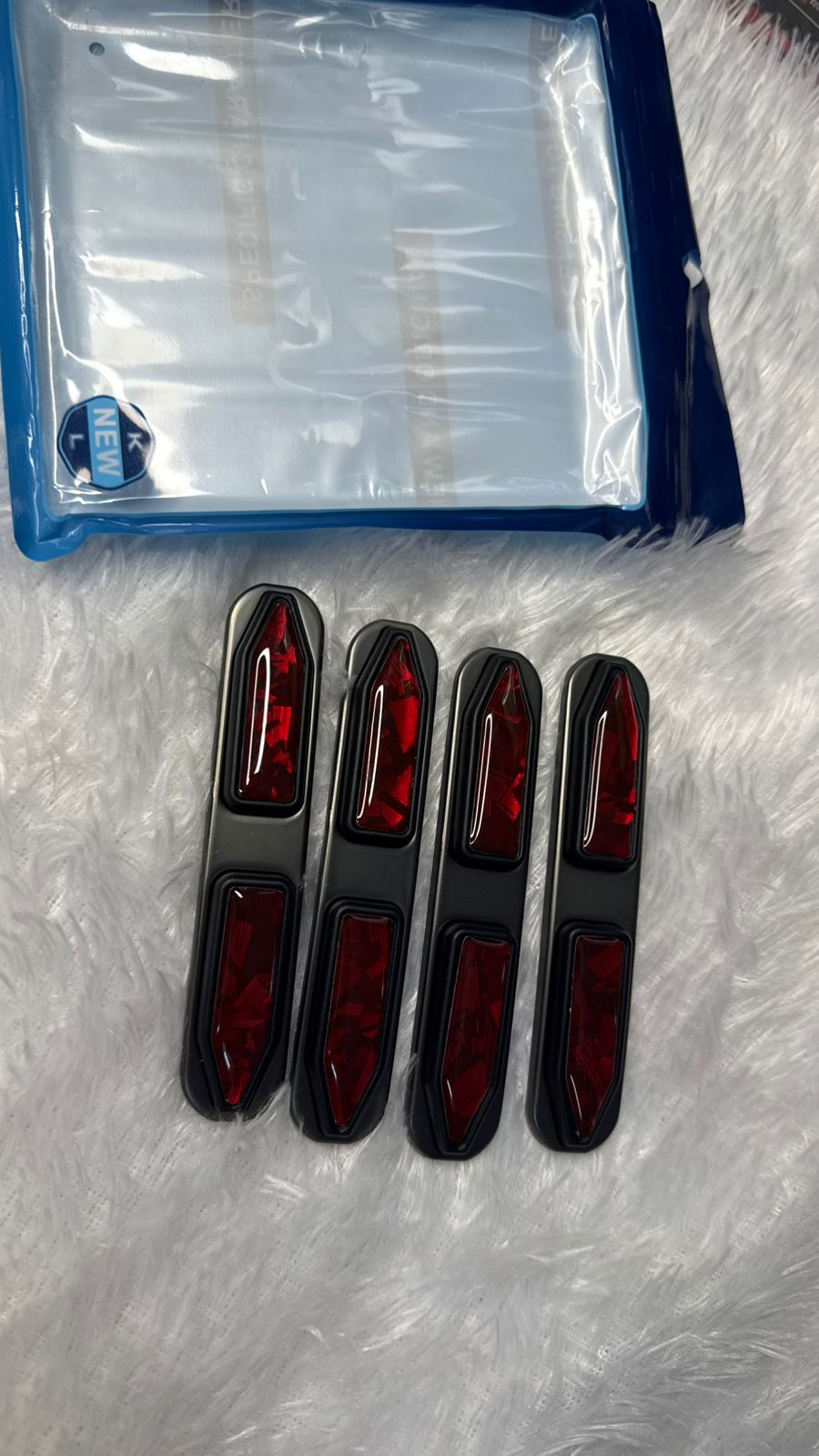 Car Door Guard Set of 4 Universal Car Door Side Edge Protection Strips,