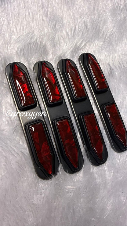 Car Door Guard Set of 4 Universal Car Door Side Edge Protection Strips,