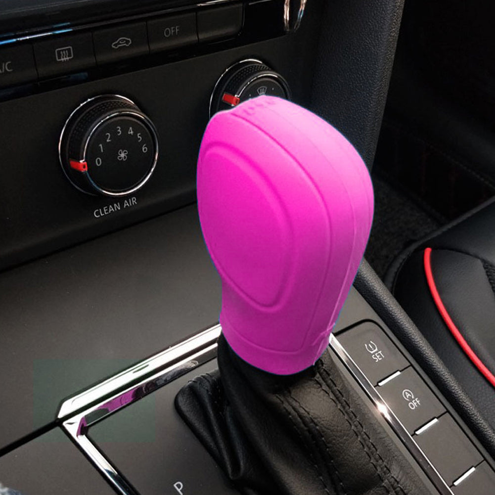 JONJEA Silicone Gear Shift Knob Cover – Non-Slip Automatic Shifter Protector