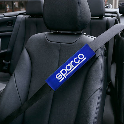 Car Oxygen - Sparco Car Seat Belt Shoulder Pads (Pack of 2)