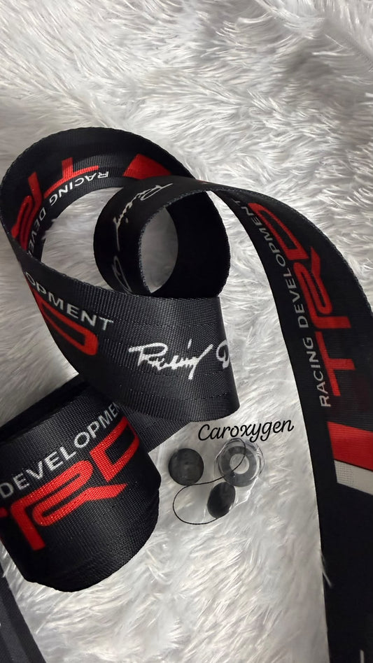 RED TRD Sports 3.6m CAR SEAT Belt