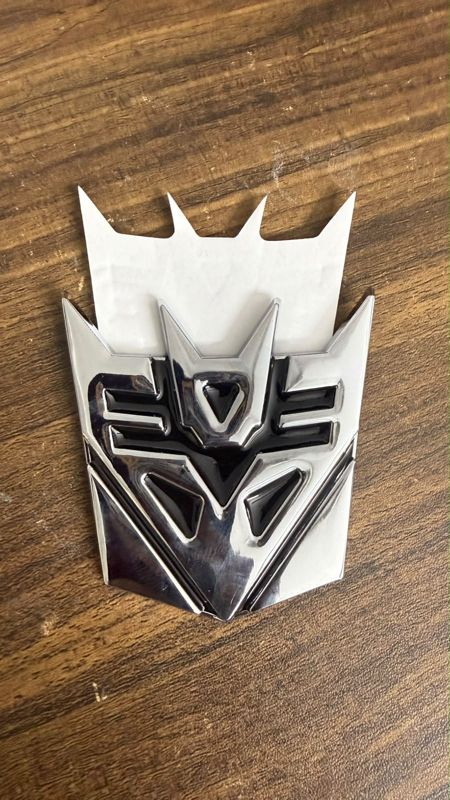 3D Metal Transformer  Emblem Badge – Universal Chrome Black Auto Logo Decoration for Cars & Bikes