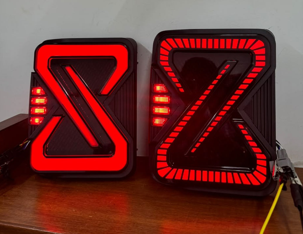 Caroxygen Tail Light for Mahindra Thar Roxx  2020-2025 ) Set of 2