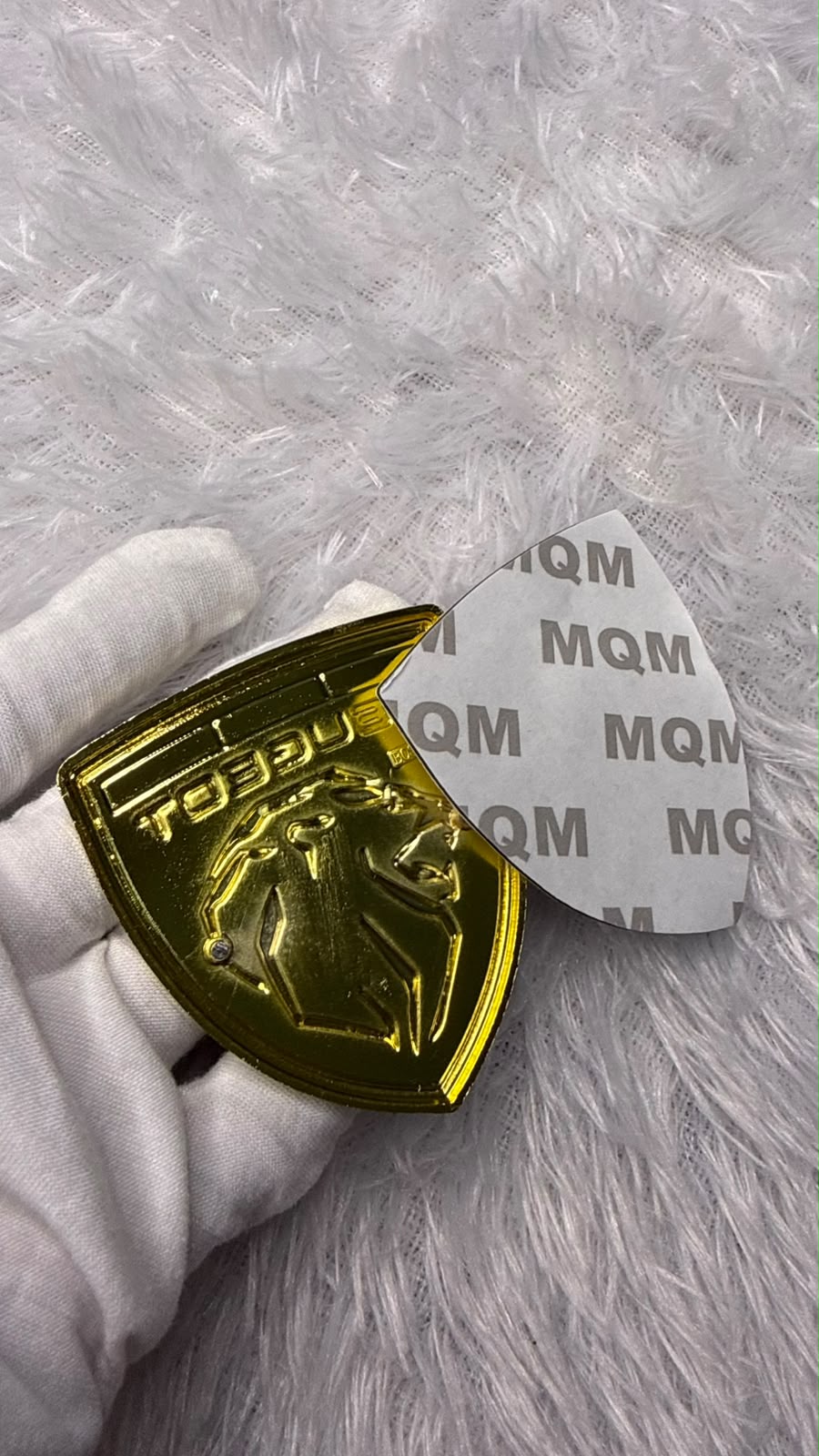 Caroxyen Tiger Shield Car Emblem Sticker – Premium 3D Metal Finish
