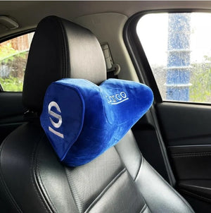 2 pcs Sparco soft memory cotton Pillow Seat Support Decor Headrest Backrest Cushion Hellaflush Neck Rest