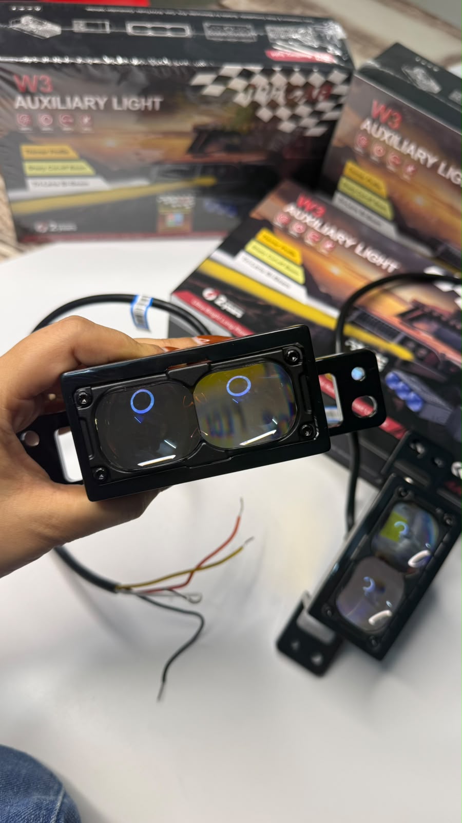 Caroxygen IPH W2 Auxiliary Light for Tata New-Generation Cars & Motorcycles- 2 Years warrenty