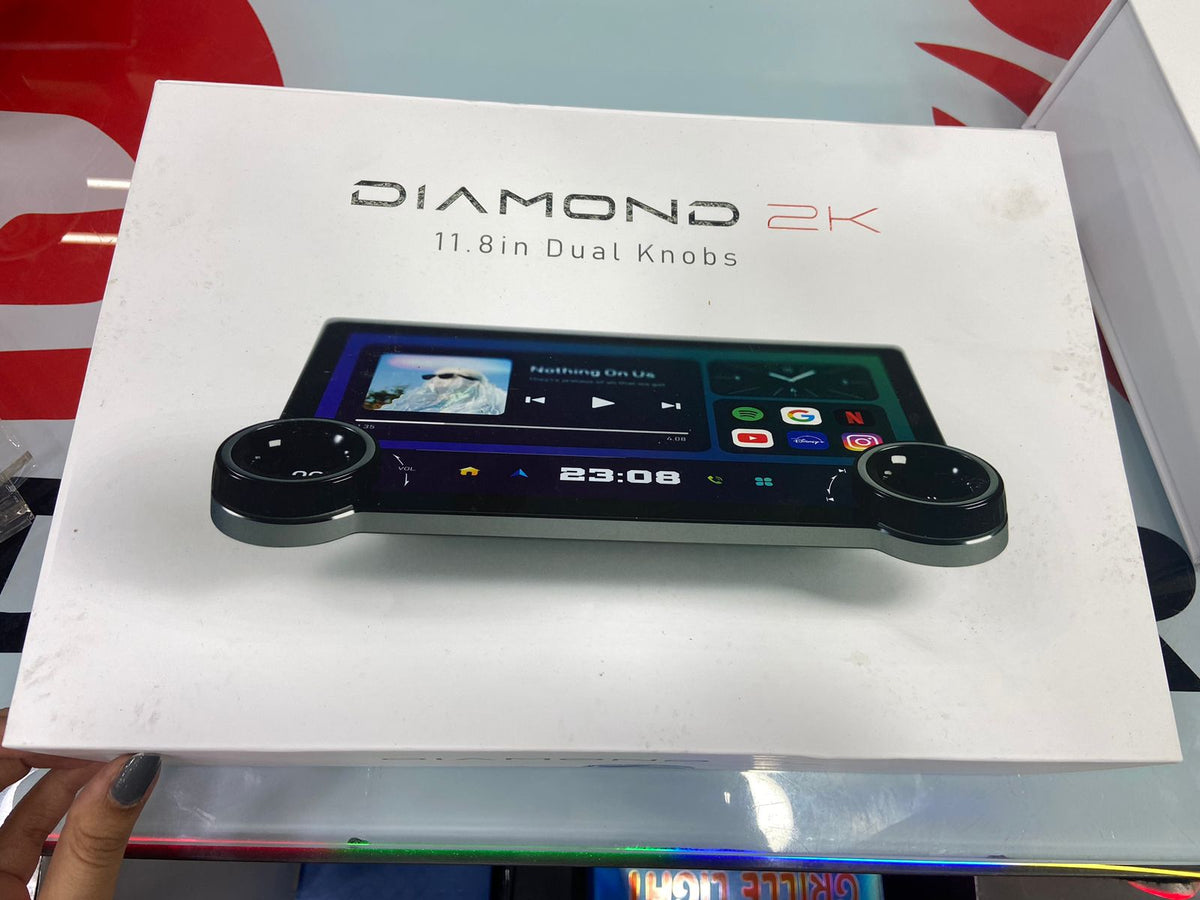 Diamond Touchcomputer 11.8inch FHD Diamond Series 2K Car Android Stereo Touch Screen 4+64 4G ...