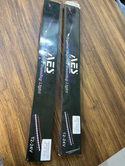 AES A12 60CM LED Crystal Daytime Running Light DRL Hot Sales Turn Signal LED Light