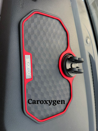 Multifunction Car Anti-Slip Mat Auto Phone Holder, Dashboard Mat with Phone Holder for Car, Universal Car Phone Mount Silicone Car Pad Mat for Phones, Keys, Gadgets