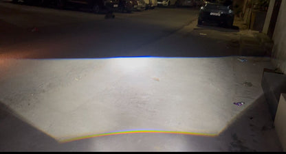 AES UPS WAY Maker F75 PRO Tri Colour Bi-Led Fog Lens with 150 watt Dual Laser