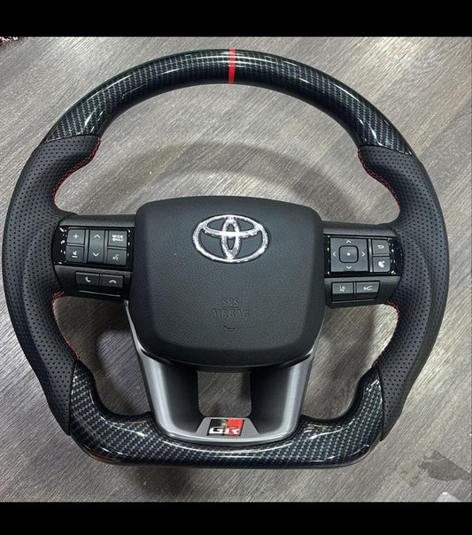 Real Carbon fiber Fortuner steering wheel