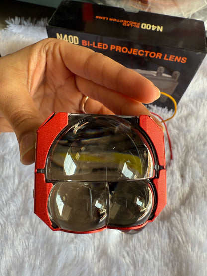 N40D Bi Led Projector Lens -Fog Projector with Laser for Grills