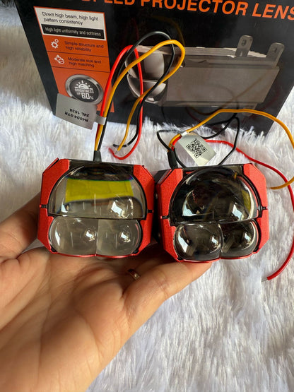 N40D Bi Led Projector Lens -Fog Projector with Laser for Grills