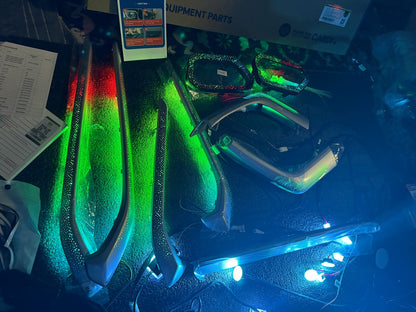 Cardi High End Series (21 in 1) Plug & Play Wirings Ambience Light for The Grand Vitara // Hyryder-Silver