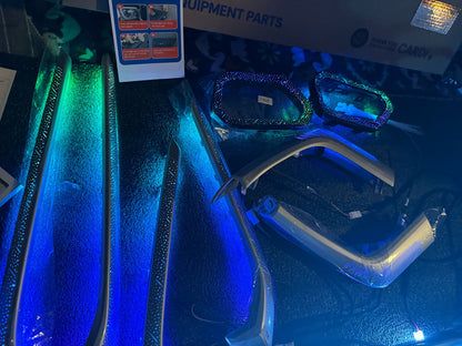 Cardi High End Series (21 in 1) Plug & Play Wirings Ambience Light for The Grand Vitara // Hyryder-Silver