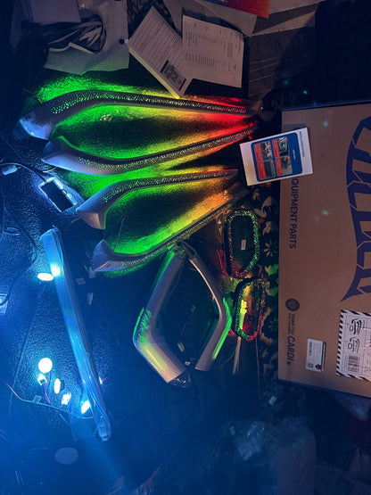 Cardi High End Series (21 in 1) Plug & Play Wirings Ambience Light for The Grand Vitara // Hyryder-Silver