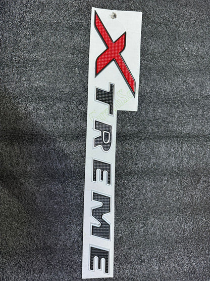 Xtreme Limited Edition Emblem Door Side Letter Badge Exterior Logo Stickers