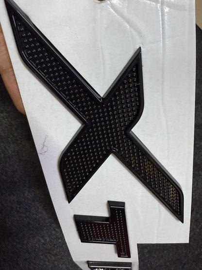 Xtreme Limited Edition Emblem Door Side Letter Badge Exterior Logo Stickers