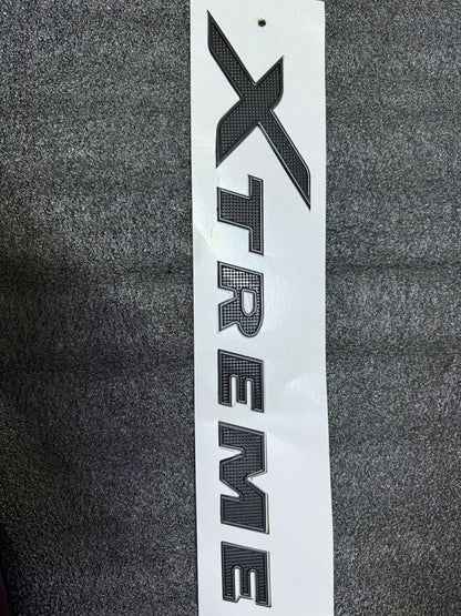 Xtreme Limited Edition Emblem Door Side Letter Badge Exterior Logo Stickers