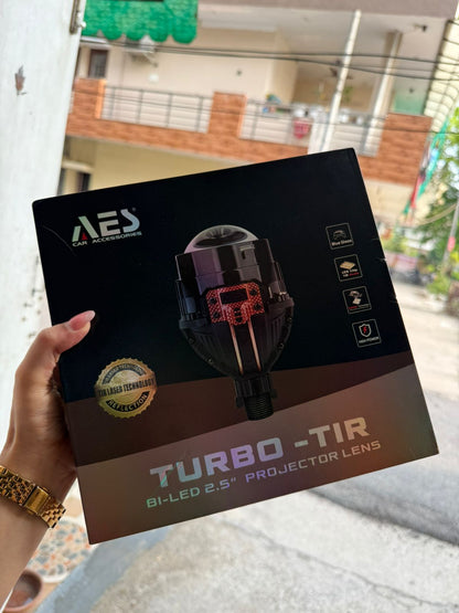AES Turbo -TIR Bi-Led 2.5 inch Headlight Projector