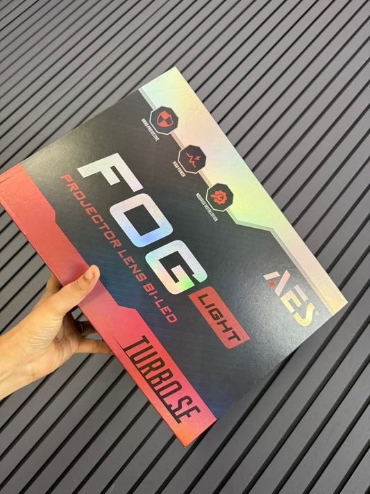 AES TURBO-SE (Single Laser) 140 watt fog Projector Lens  -1 Year Warranty