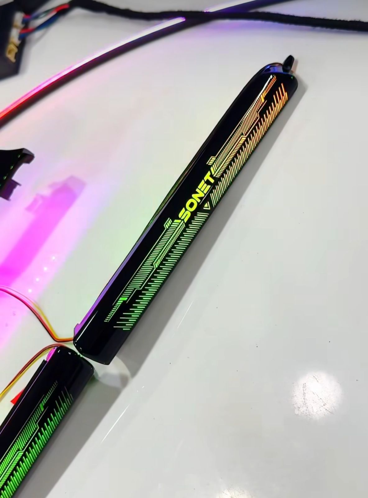 Kia Sonet Ambient Light Kit Cardi K6 -1 Year Waranty (19 in 1)