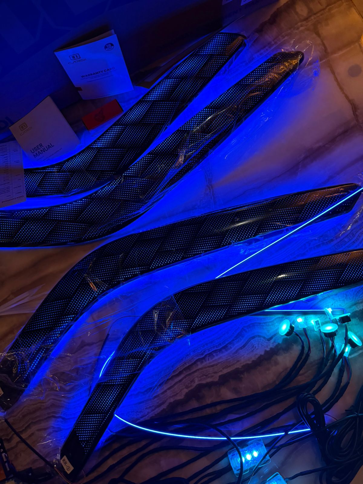 CARDI 18-in-1 OEM Ambient Light Kit for Tata Nexon & Curvv | Original Equipment Parts | Multi-Color Car Interior LED Lighting Set (Style-01)