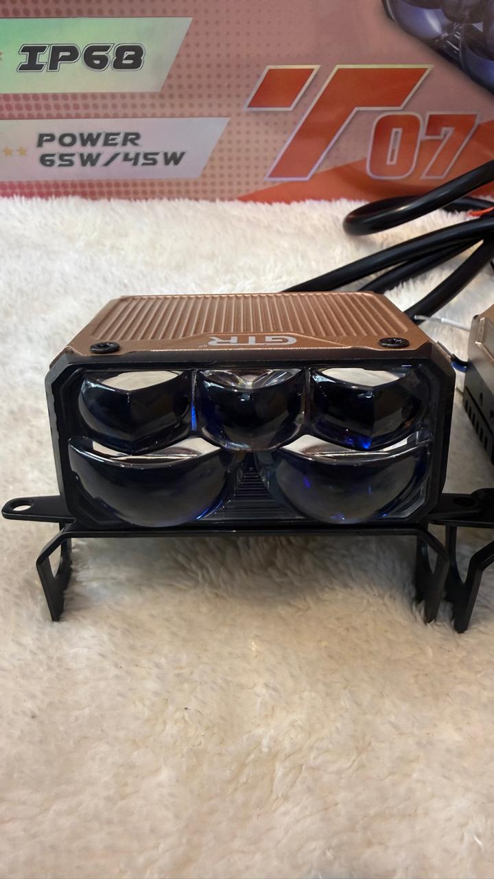 GTR T07 Mini Projector LED Fog Light grill light- 10 lenses