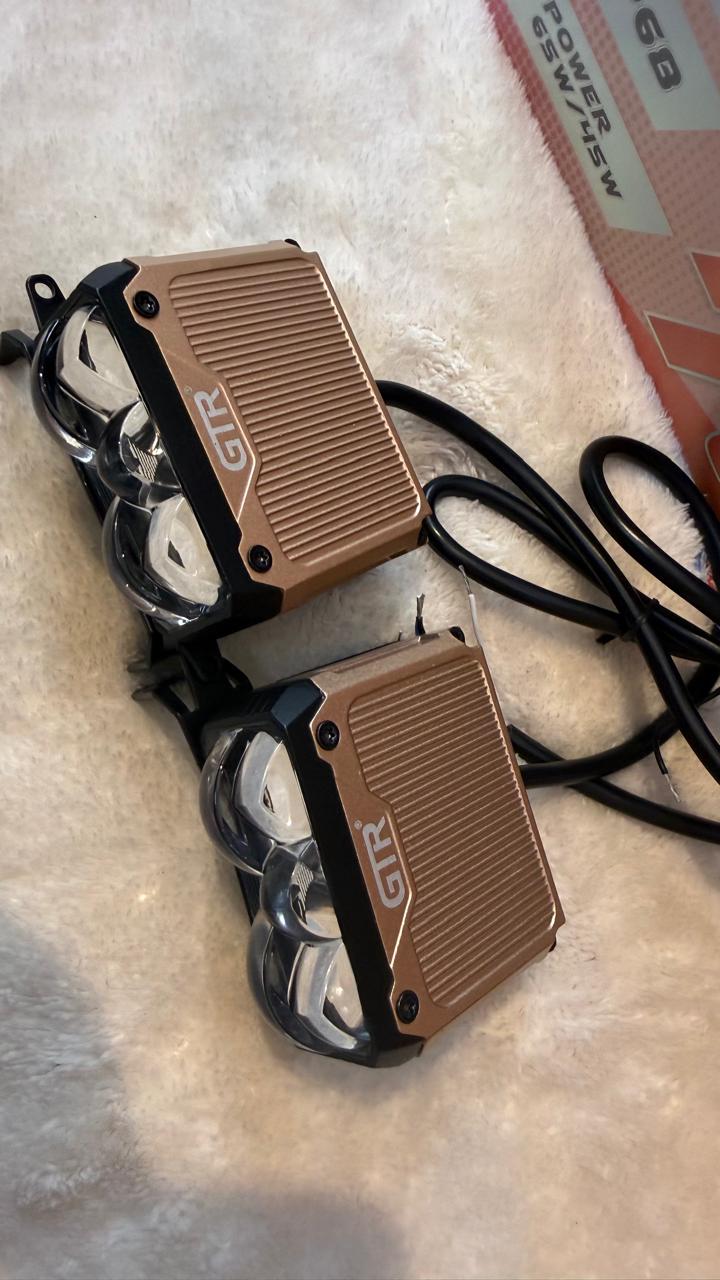 GTR T07 Mini Projector LED Fog Light grill light- 10 lenses