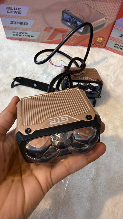 GTR T07 Mini Projector LED Fog Light grill light- 10 lenses