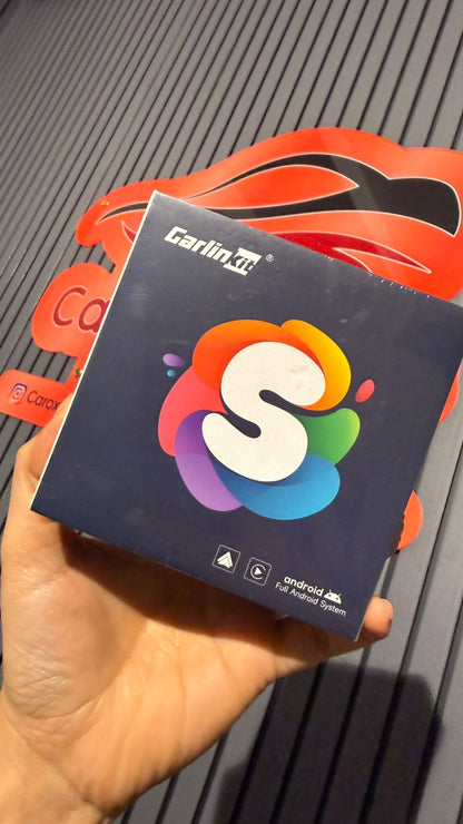 Carlinkit CPC200-Tbox S Android AI Box | Full Android Car System | Wireless CarPlay & Android Auto | RGB Ambient Light | 4G/WiFi/Bluetooth | Plug & Play | Micro SD Support