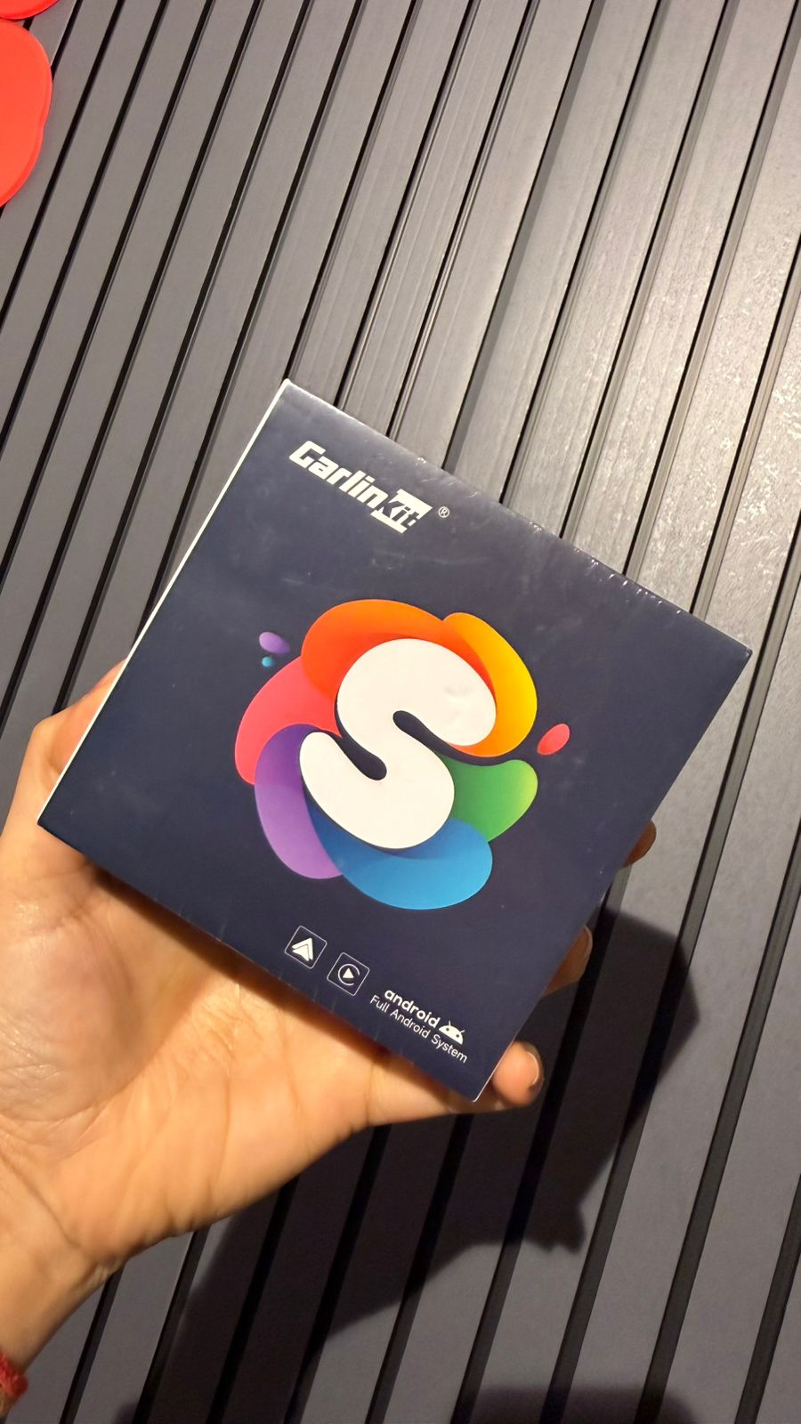 Carlinkit CPC200-Tbox S Android AI Box | Full Android Car System | Wireless CarPlay & Android Auto | RGB Ambient Light | 4G/WiFi/Bluetooth | Plug & Play | Micro SD Support
